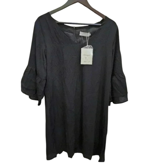 Belongsei Dresses & Skirts - Belongsei Black Knee Length Dress Size XL